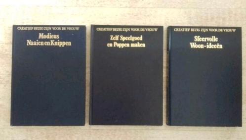Poppen knutselen; Woonideeën, etc. 3 dlg. serie. Als nieuw., Boeken, Hobby en Vrije tijd, Zo goed als nieuw, Poppen maken, Ophalen of Verzenden