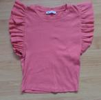 Koraalroze cropped top van Zara maat 36/38: ZGAN, Kleding | Dames, Tops, Overige kleuren, Ophalen of Verzenden, Zo goed als nieuw
