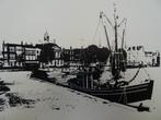 zeefdruk vissershaven Vlissingen, Meester 1980, Antiek en Kunst, Kunst | Etsen en Gravures, Verzenden