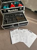 Makita Accuboor/Schroefmachine incl 91-delige accessoire set, Doe-het-zelf en Verbouw, Gereedschap | Boormachines, Variabele snelheid