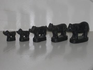 Opium Gewichten Rhino/Neushoorn Set 5 Stuks beschikbaar voor biedingen