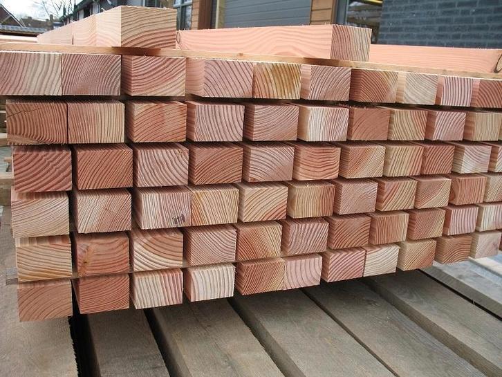 15% korting op douglas balken uit eigen zagerij, Tuin en Terras, Palen, Balken en Planken, Nieuw, Balken, 250 cm of meer, Ophalen