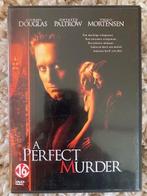 DVD ‘A perfect murder’ met o.a. Michael Douglas, Vanaf 16 jaar, Ophalen of Verzenden, Gebruikt, Maffia en Misdaad