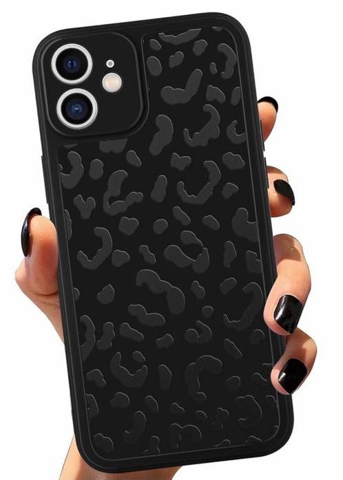 Fraai Zwart iPhone 12 Pro Camera Beschermhoesje (Leopard), Telecommunicatie, Mobiele telefoons | Hoesjes en Frontjes | Apple iPhone