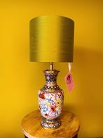 Cloissoné-vaaslamp, Ophalen of Verzenden, Nieuw, Stof, Minder dan 50 cm