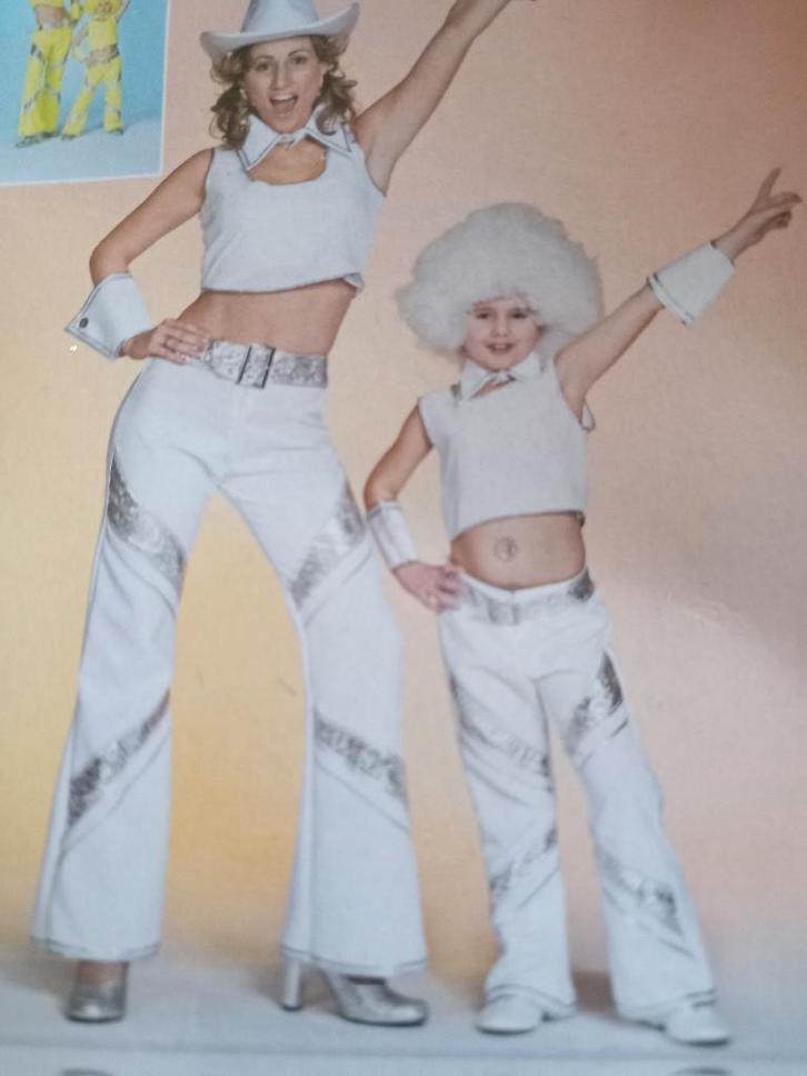 Carnaval disco queen, Kleding | Dames, Carnavalskleding en Feestkleding, Nieuw, Kleding, Carnaval, Maat 42/44 (L), Ophalen of Verzenden