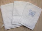 3 x wit washandje/ washand, nieuw en ongebruikt, Verzenden, Nieuw, Wit, Overige typen