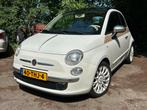 Fiat 500 0.8 Gucci Dualogic C 2012 Wit, Auto's, Voorwielaandrijving, Wit, Origineel Nederlands, Bedrijf