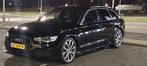 Audi A6 3.0 TDI 230KW Avant Quat S-tr BiTurbo 2012 Zwart, Auto's, Audi, Automaat, Zwart, USB, Zwart