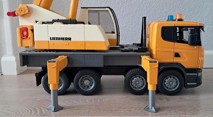 Scania Takelwagen - Bruder Speelgoed, Kinderen en Baby's, Speelgoed | Speelgoedvoertuigen, Gebruikt, Ophalen of Verzenden