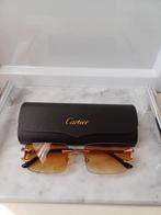 Cartier zonnebril Bruin/Beige, Sieraden, Tassen en Uiterlijk, Ophalen of Verzenden