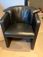Twee nette leren fauteuils!, Huis en Inrichting, Fauteuils, Ophalen, Minder dan 75 cm, Leer, Zo goed als nieuw