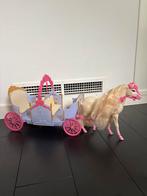 Barbie koets met paard, Ophalen of Verzenden, Gebruikt, Barbie