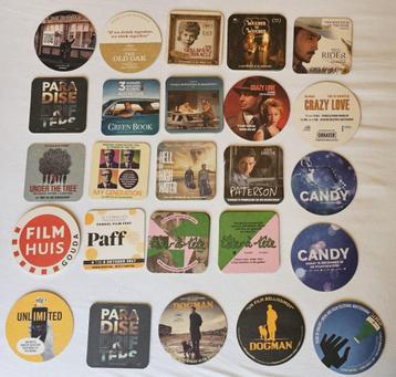 35 Bierviltjes Films Bioscopen Festivals beschikbaar voor biedingen