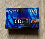2x Cassetteband Sony CDit II 2 pack [ nieuw in de verpakking, Cd's en Dvd's, Cassettebandjes, 2 t/m 25 bandjes, Overige genres