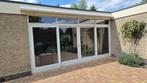 houten schuifpui, Ophalen, Gebruikt, 225 cm of meer, Inclusief glas