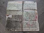 WW2 Duitse Oostfront kaart 1942 regio Leningrad, Ophalen of Verzenden, Duitsland, Foto of Poster