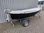 Verano 3.90m tour/visboot + trailer en gratis johnson 6 pk, Watersport en Boten, Vis- en Consoleboten, Tot 10 pk, Ophalen of Verzenden