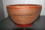 Chinese / Japanse mand fruitmand stevig gemaakt, Huis en Inrichting, Ophalen of Verzenden, Rond, Overige materialen