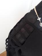 AMISU zwarte zachte trui cold shoulder maat S 36 / 38 Nieuw, Kleding | Dames, Truien en Vesten, Maat 38/40 (M), Zwart, Nieuw, Ophalen of Verzenden