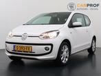 Volkswagen Up! 1.0 high up! Navigatie Parkeer sensoren Airco, Auto's, Euro 5, Stof, Gebruikt, 4 stoelen
