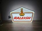 Grote Raleigh dubbelzijdige reclame lichtbak/lichtreclame., Zo goed als nieuw, Ophalen, Lichtbak of (neon) lamp