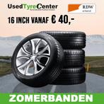 Te koop 16" zomerbanden + Balanceren vanaf € 40,-, Auto-onderdelen, Banden en Velgen, 205 mm, Band(en), 16 inch, Gebruikt