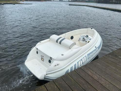 Novurania Equator 360 jet rib, Watersport en Boten, Rubberboten, Gebruikt, Overige merken, Overige materialen, 70 tot 120 pk, Benzine