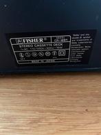 Fisher CR-W81 Stereo Dubbel Cassettedeck - Moet Nagekeken, Ophalen of Verzenden, Dubbel, Overige merken, Auto-reverse