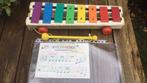 Vintage Fisher Price xylofoon met muziekboekje, Kinderen en Baby's, Speelgoed | Fisher-Price, Ophalen of Verzenden, Gebruikt, Speelset