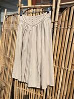 Vintage wollen broekrok, ., Beige, Ophalen of Verzenden, Zo goed als nieuw