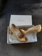 Jimmy Choo pumps 38 goud [Origineel], Jimmy Choo, Ophalen of Verzenden, Zo goed als nieuw, Pumps