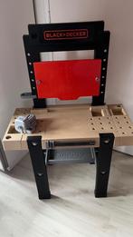 werkbank Smoby Black & Decker, Ophalen of Verzenden, Gebruikt