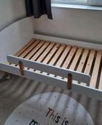 Flexa Dots Bed Wit 90x200, Ophalen, 85 tot 100 cm, Gebruikt, Lattenbodem
