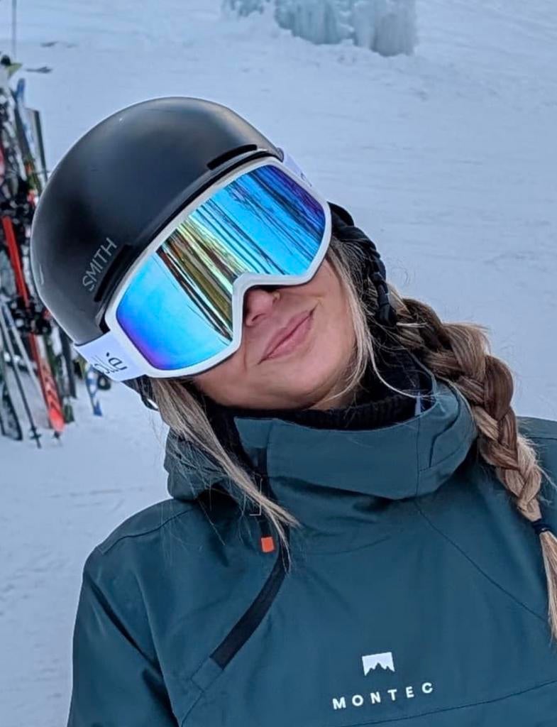 Nieuwe Bollé Bedrock Plus Ski Bril - Wit/Azure, Overige merken, Nieuw, Ophalen of Verzenden, Kleding