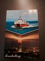 Oude ansichtkaart Terschelling - Boot en Vuurtoren, Ophalen of Verzenden, 1980 tot heden, Gelopen, België en Luxemburg