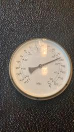 Thermometer 18cm van een schip. Beschadigd, Ophalen of Verzenden, Gebruikt, Binnenthermometer