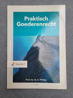 Praktisch Goederenrecht, Boeken, Studieboeken en Cursussen, C. Phillips, Zo goed als nieuw, Alpha, HBO