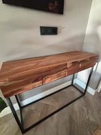 Sidetable, Huis en Inrichting, Tafels | Sidetables, Ophalen, Gebruikt, 100 tot 150 cm, Metaal