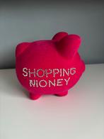 Roze spaarvarken 'Shopping Money', Ophalen of Verzenden, Zo goed als nieuw