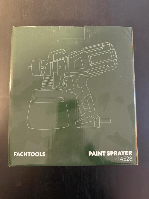 Fachtools Verfspuit – 400W, Doe-het-zelf en Verbouw, Schildersmaterialen, Zo goed als nieuw, Verfspuit of Verfpomp, Ophalen of Verzenden