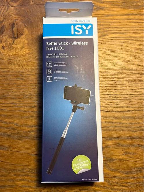 ISY 1001 selfie stick, Telecommunicatie, Mobiele telefoons | Toebehoren en Onderdelen, Zo goed als nieuw, Samsung, Overige typen