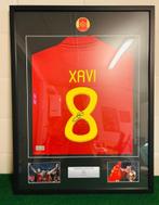 Ingelijst voetbalshirt Xavi, Verzamelen, Sportartikelen en Voetbal, Verzenden, Nieuw, Buitenlandse clubs, Shirt