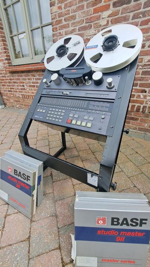 Fostex G24S bandopnemer+10 tapes (1"), topstaat!, Audio, Tv en Foto, Bandrecorders, Bandrecorder, Met banden, Ophalen