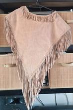 Te Koop suède franje poncho, Ophalen, Nieuw, Beige