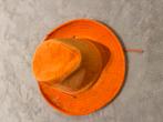 Oranje Cowboyhoed, Ophalen of Verzenden, Gedragen, One size fits all, Hoed