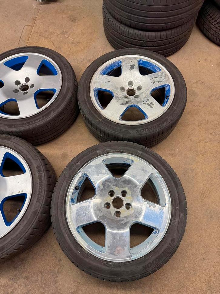 Audi Parabool velgen 17 inch, Auto diversen, Wieldoppen, Zo goed als nieuw, Ophalen of Verzenden