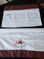 Baby/Peuter Lakenset Geborduurd, Ophalen, Gebruikt, Jongetje of Meisje, Wit