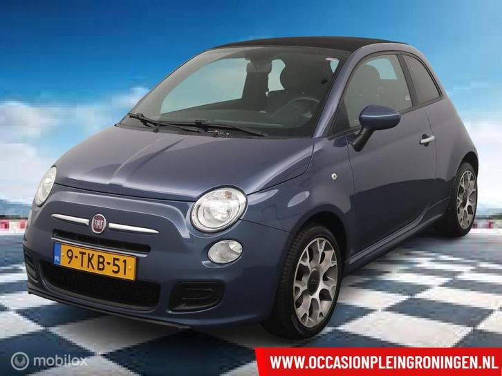 Fiat 500 C 0.9 TwinAir Turbo 500S CABRIO, Auto's, Fiat, Bedrijf, Te koop, 500C, ABS, Airbags, Airconditioning, Alarm, Bluetooth