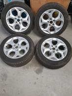 Velgen + winterbanden Ford 16 inch, Ophalen, Gebruikt